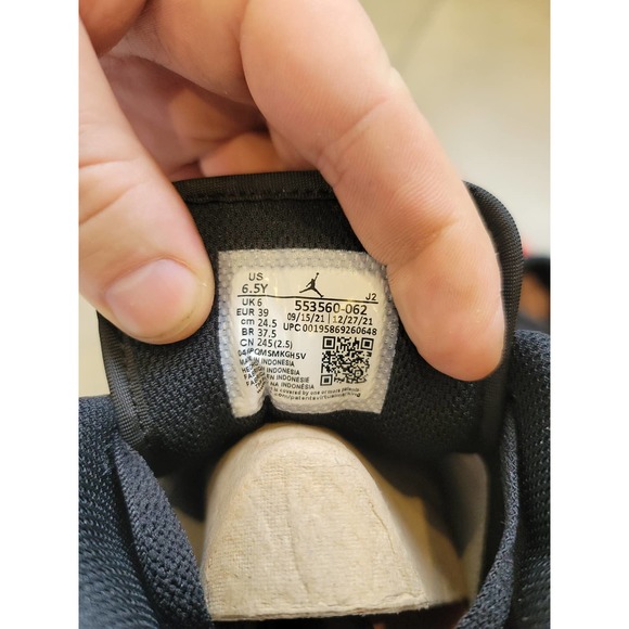 jordan 1 low white grey pink size 6.5Y - Picture 2 of 9